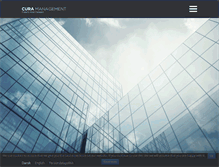 Tablet Screenshot of curamanagement.dk